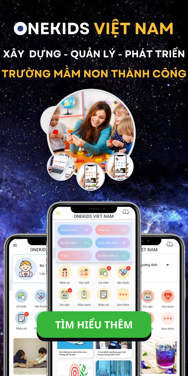 Phần mềm quản lý mầm non số 1 Việt Nam