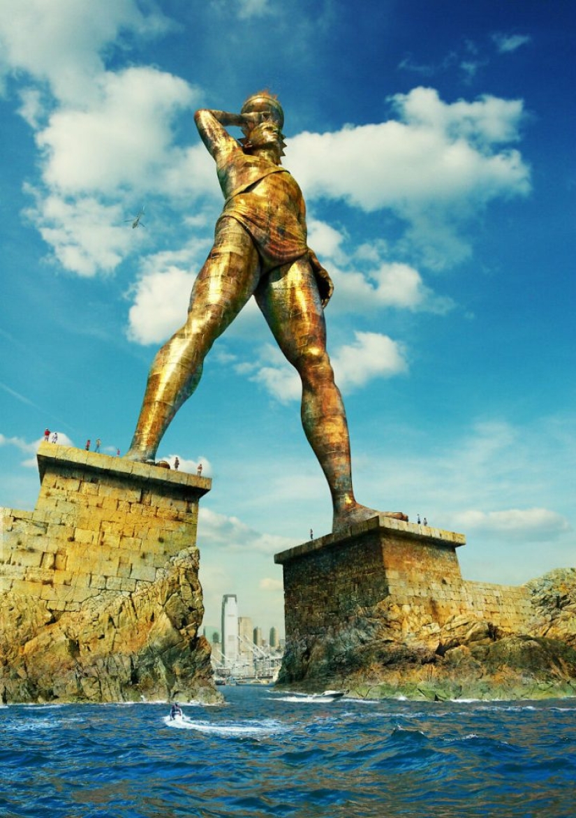 Bức tượng Colossus of Rhodes