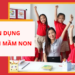 Tuyển giáo viên mầm non