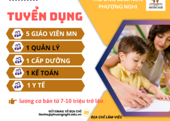 Tuyển dụng giáo viên mầm non
