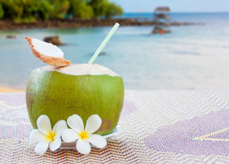 Nước dừa là thức uống giải khát lý tưởng cho mùa hè.